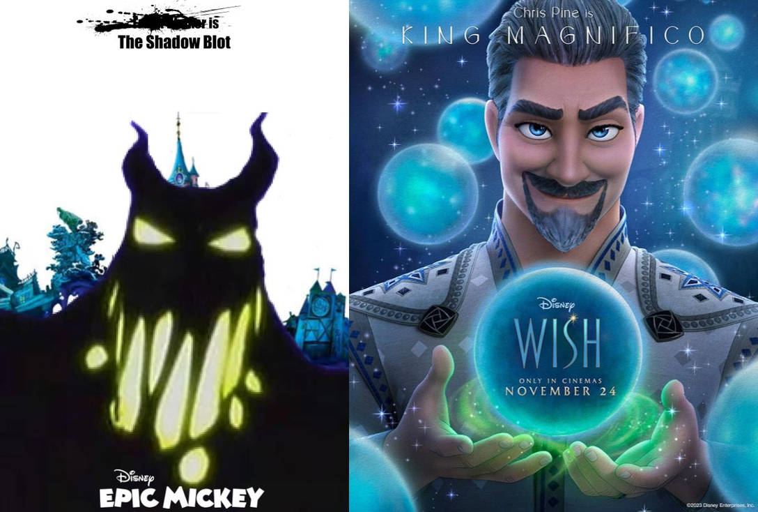 Epic Mickey and Wish Character Poster 2 by 340796242 on DeviantArt