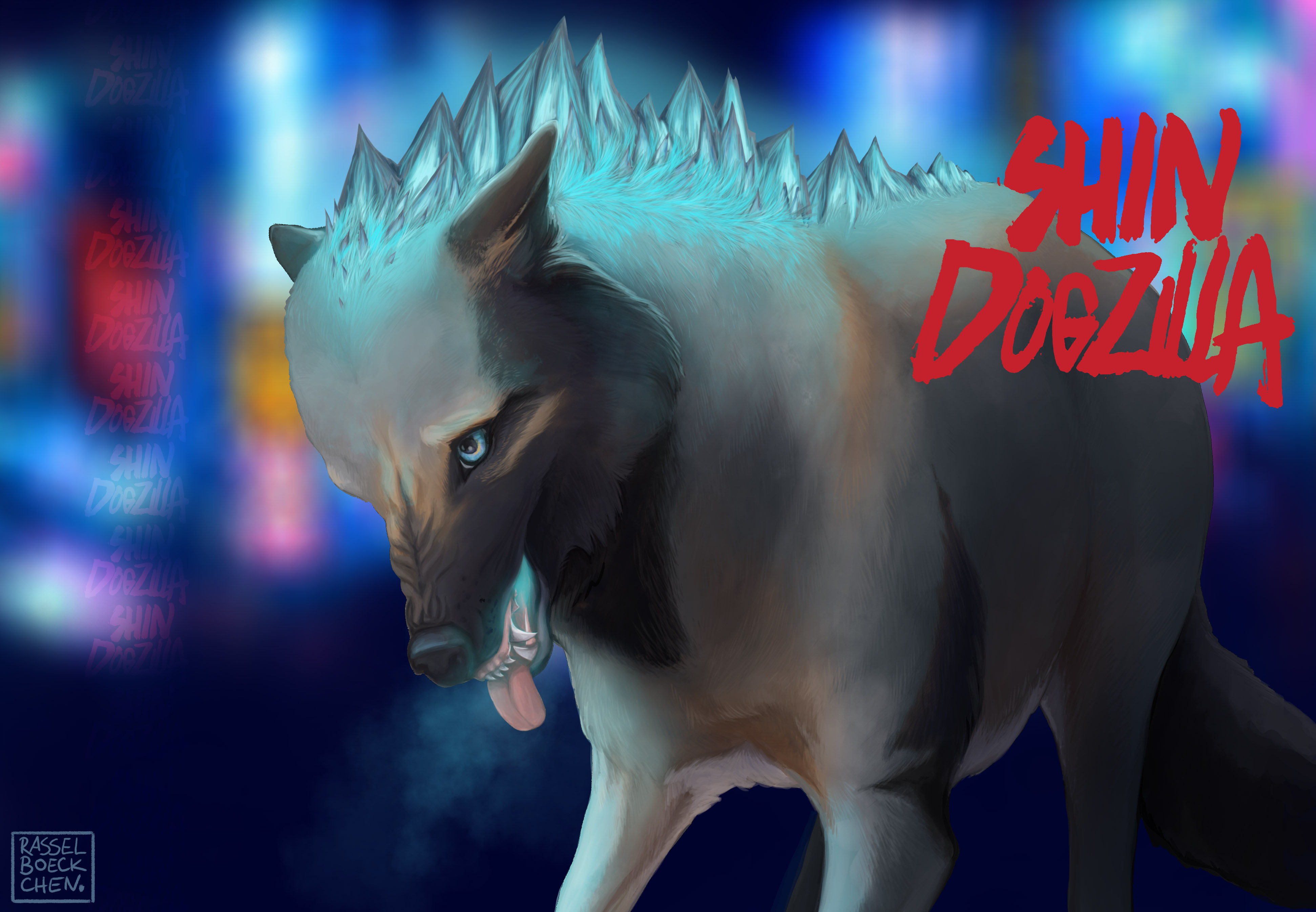 Dogczilla Shin Dogzilla by Rasselboeckchen on DeviantArt