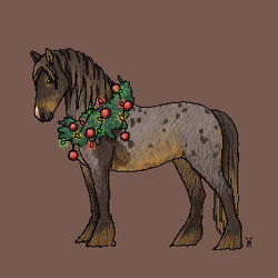 Pony-xmas-animation Ruger