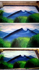 cerro de la silla - mural