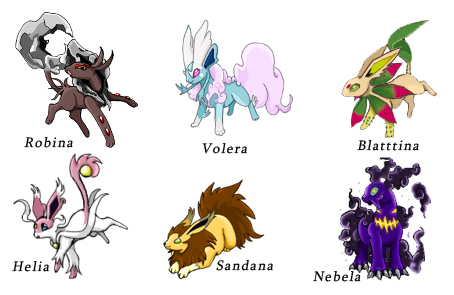 Eevee Evolutions (LegendsLima) : r/TheSilphRoad