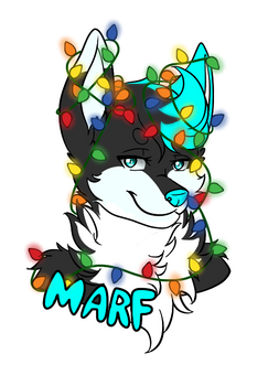 [F] Marf X-Mas Badge for SirDr.Marfingtonthe3rd