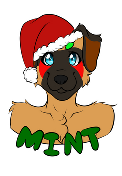 [F] Mint X-Mas Badge for MintyBooty