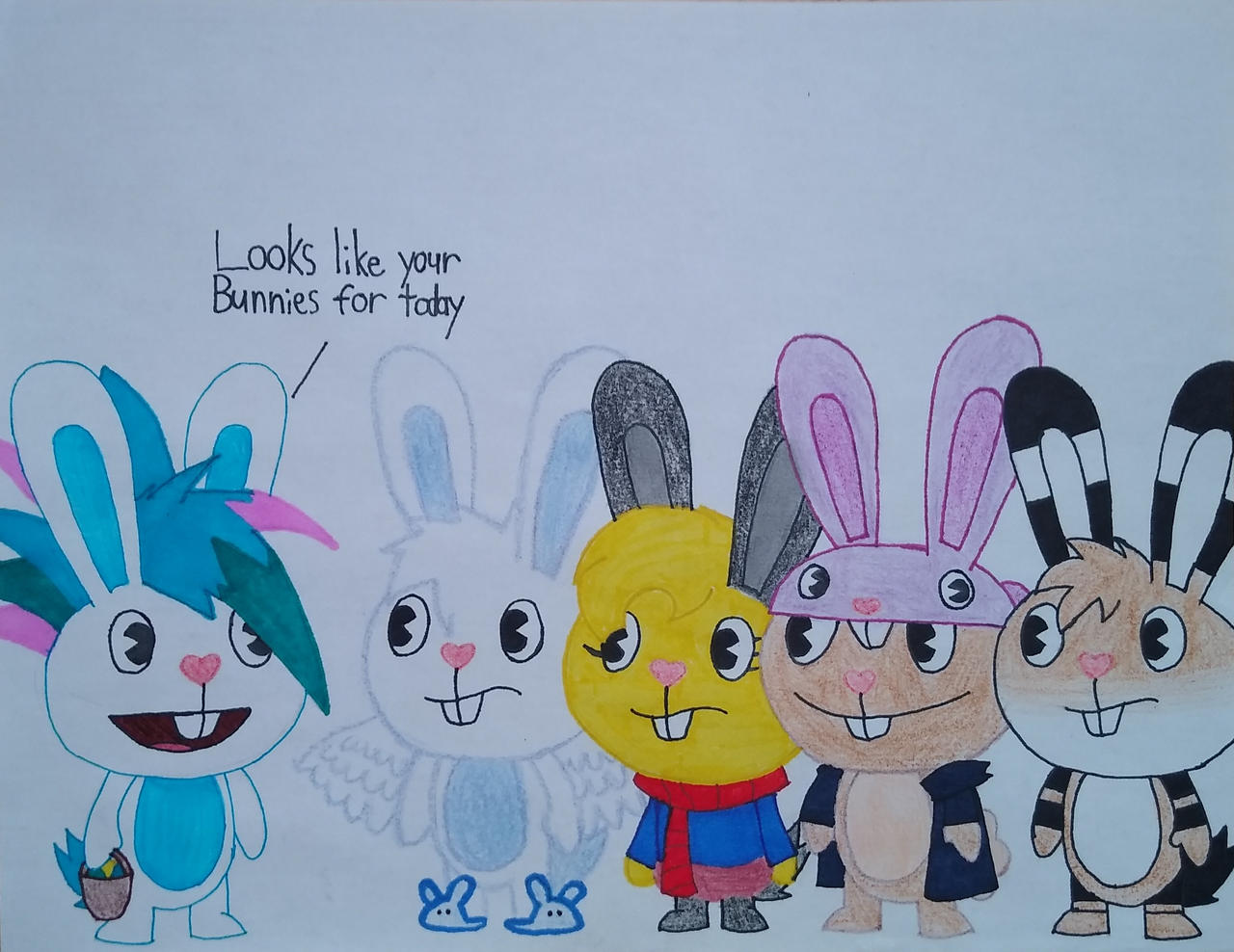 Easter Bunnies by ThisEpicNinja on DeviantArt
