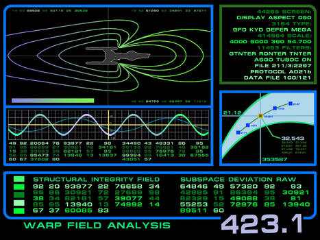 Valkyrie Warp Field Engineering Display Okudagram