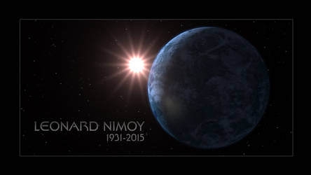 Leonard Nimoy 1931-2015 by VSFX