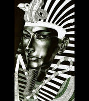 Tutankhamun is looking at you