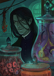 Severus Snape by Arboriss