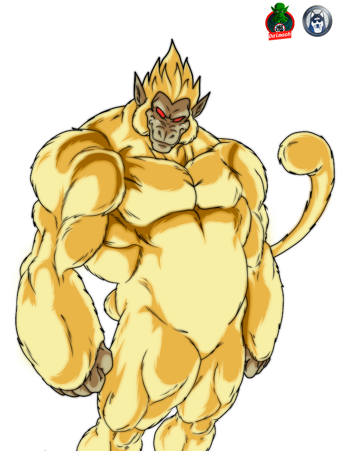 Golden Oozaru Goku by daimaoha5a4 on DeviantArt