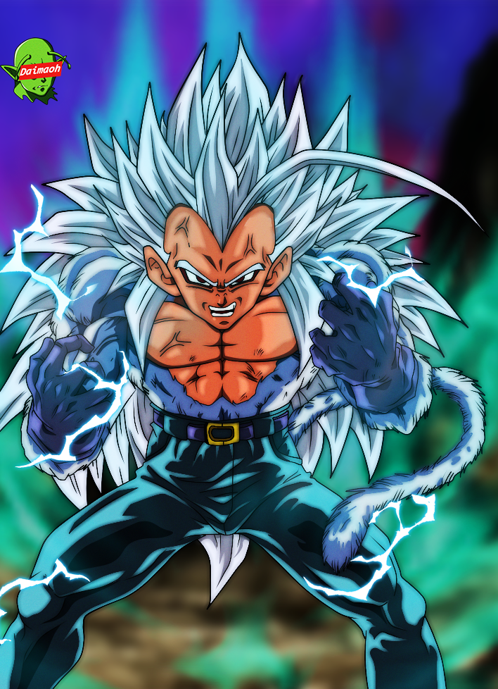 My take on Super Saiyin 5 Gogeta from Dragonball AF : r/dbz