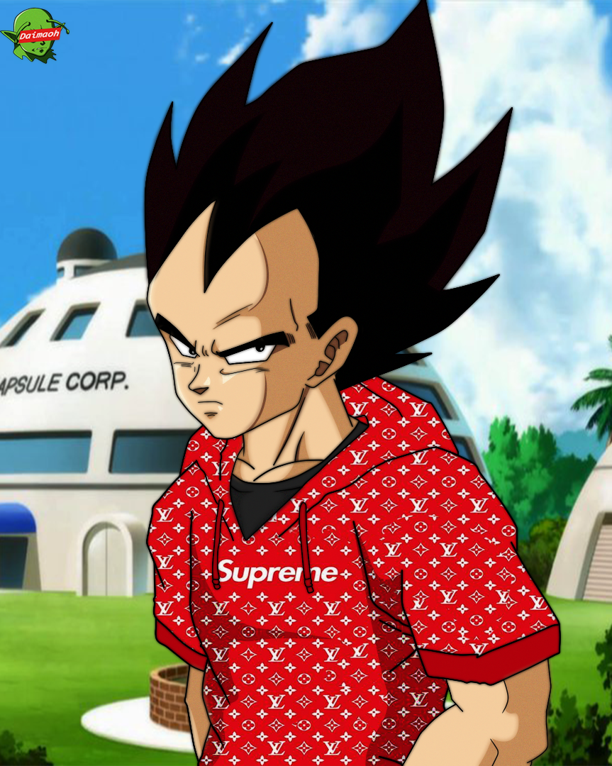 Vegeta supreme hoodie hotsell
