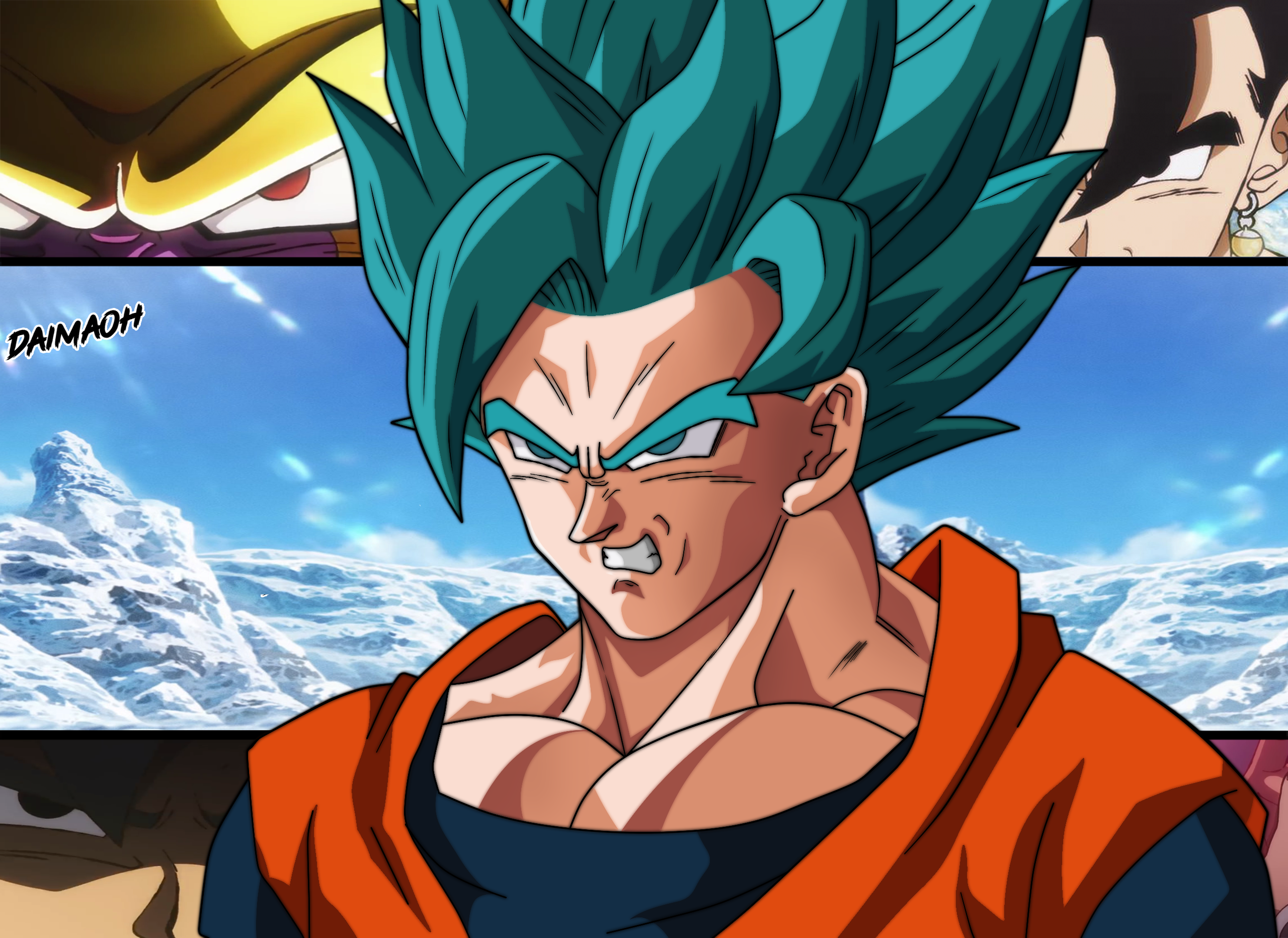 Goku Super Saiyan Blue by crismarshall on DeviantArt  Goku super saiyan  blue, Dragon ball super manga, Anime dragon ball goku