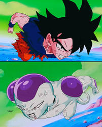 Goku vs Frieza Old Style