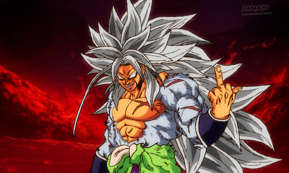 Broly ssj5 in New Movie Style