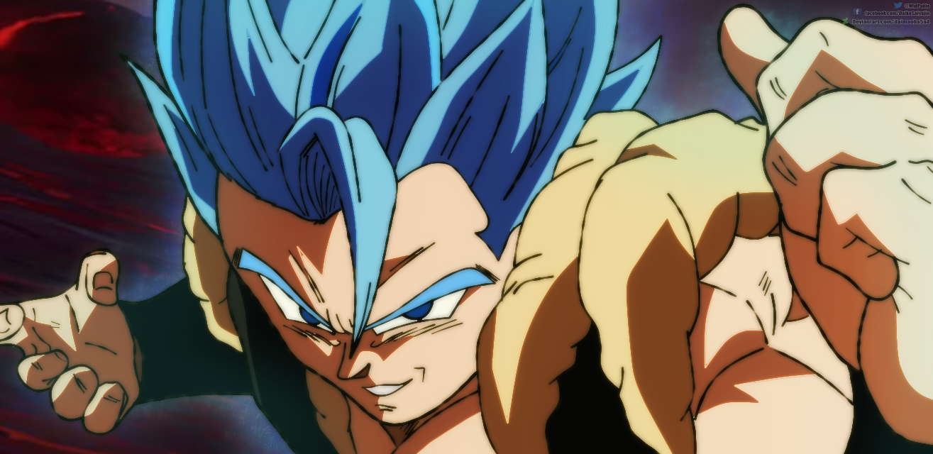 ArtStation - gogeta blue from dragonball:Broly movie