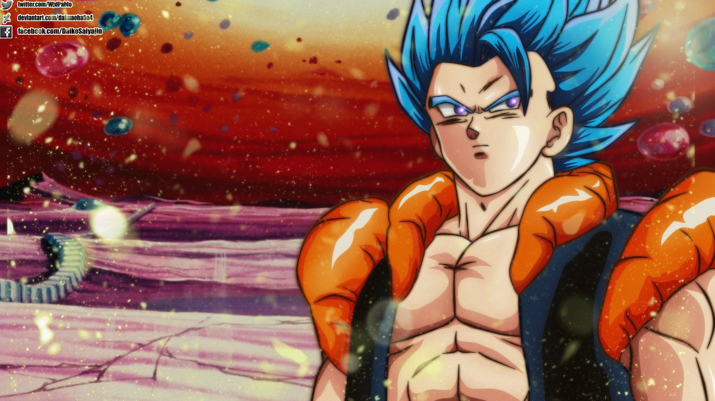 Goku Super Saiyan Blue 2 Wallpaper by daimaoha5a4 on DeviantArt