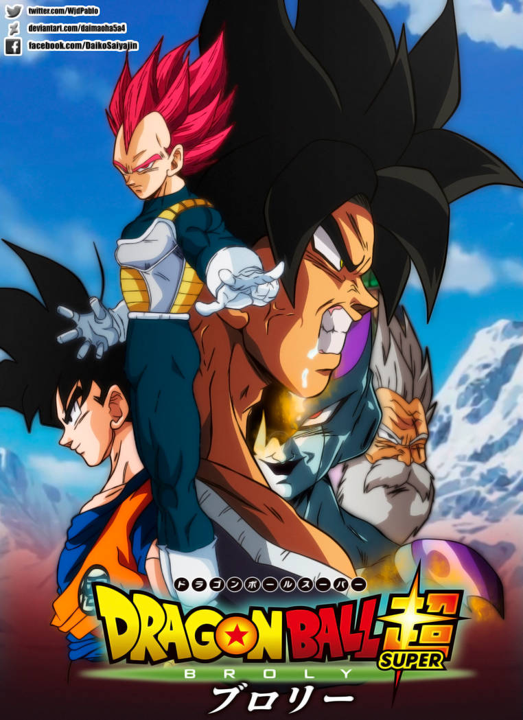 DBS Broly Movie Manga edition (VF) by AbdelkaderSokkah on DeviantArt