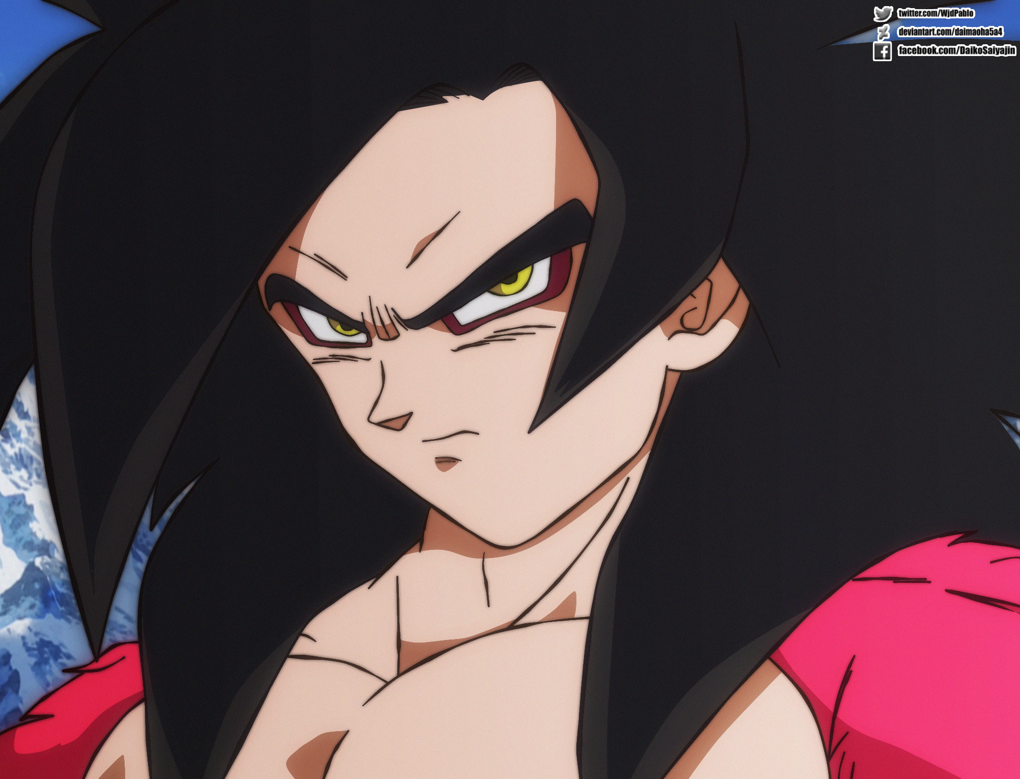 Goku ssj4 in Dragon Ball Gt style by daimaoha5a4 on DeviantArt