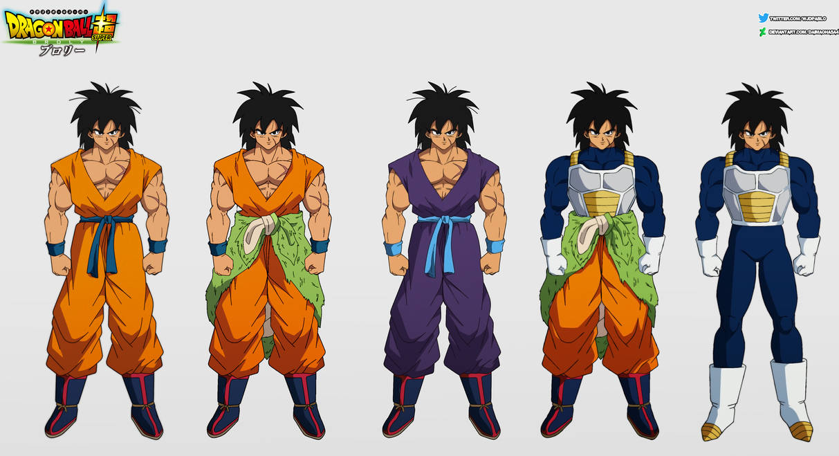 Broly Sheet by daimaoha5a4 on DeviantArt