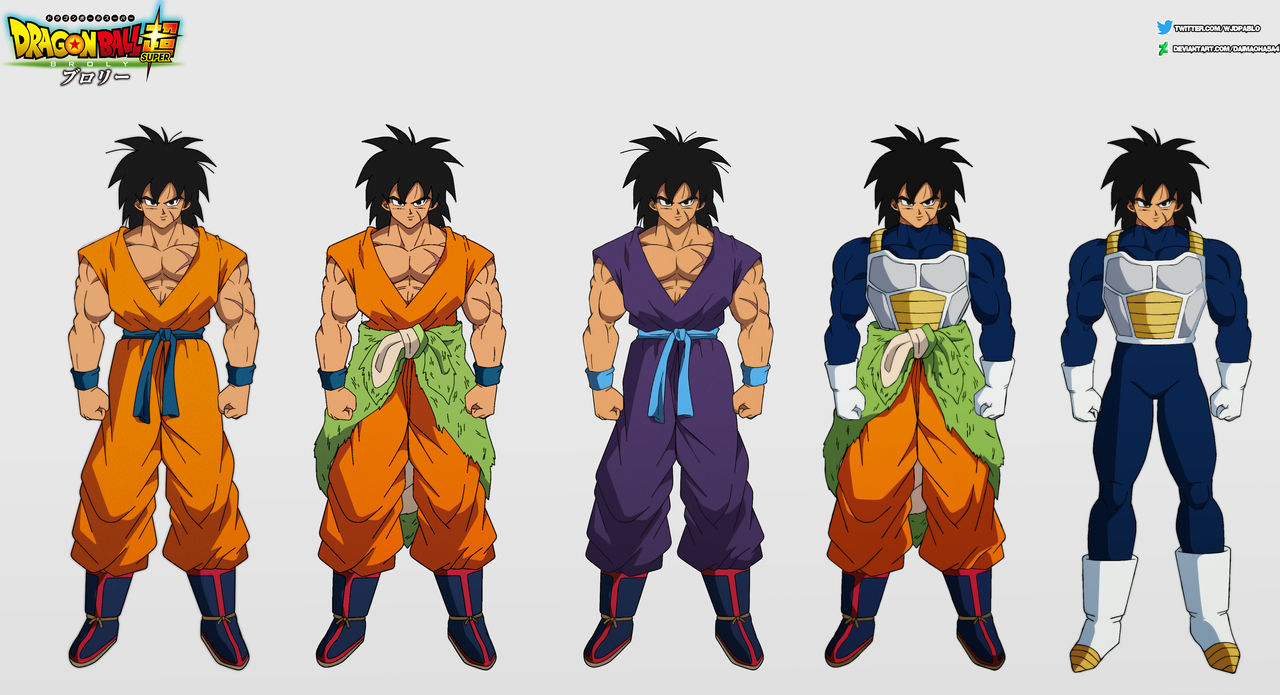 Broly Sheet by daimaoha5a4 on DeviantArt