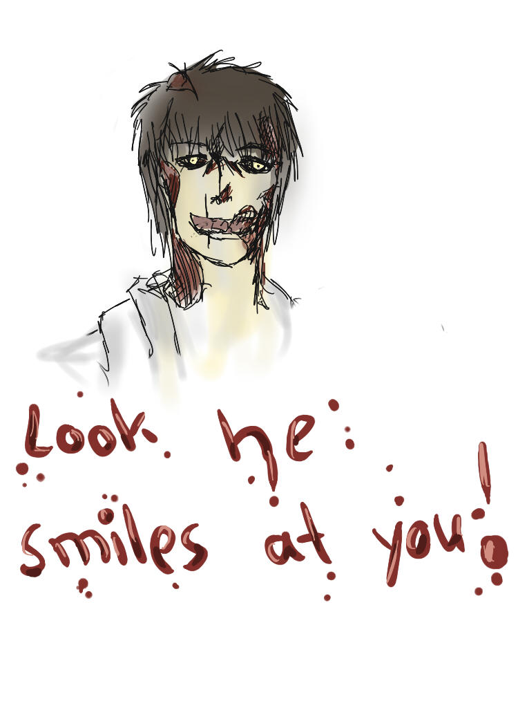 Smiling Zombie by AmmyxDante on DeviantArt