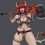 Dungeons and Dragons: Minotaur girl