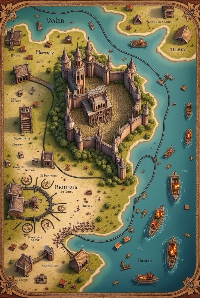 Map of King's Landing by Scafloc29 on DeviantArt