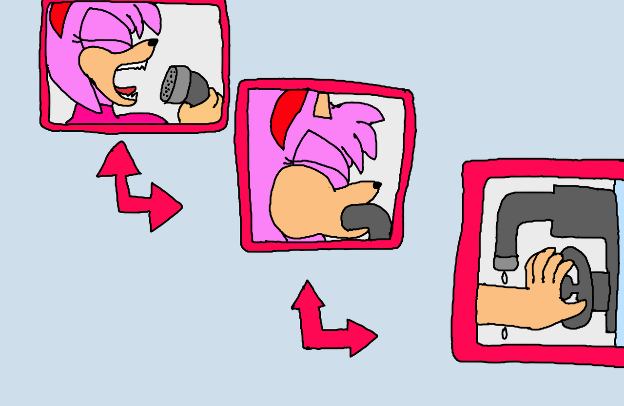 CR: Amy Rose Water Inflation Page 12 by Ant-D on DeviantArt