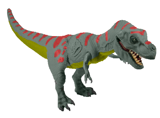 Jurassic park ride on top toy