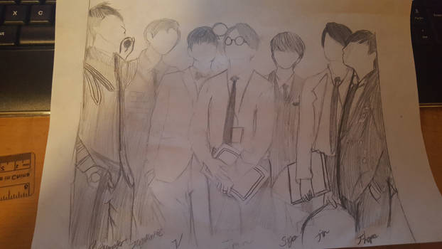 (BTS) Dope concept sketch WIP 7