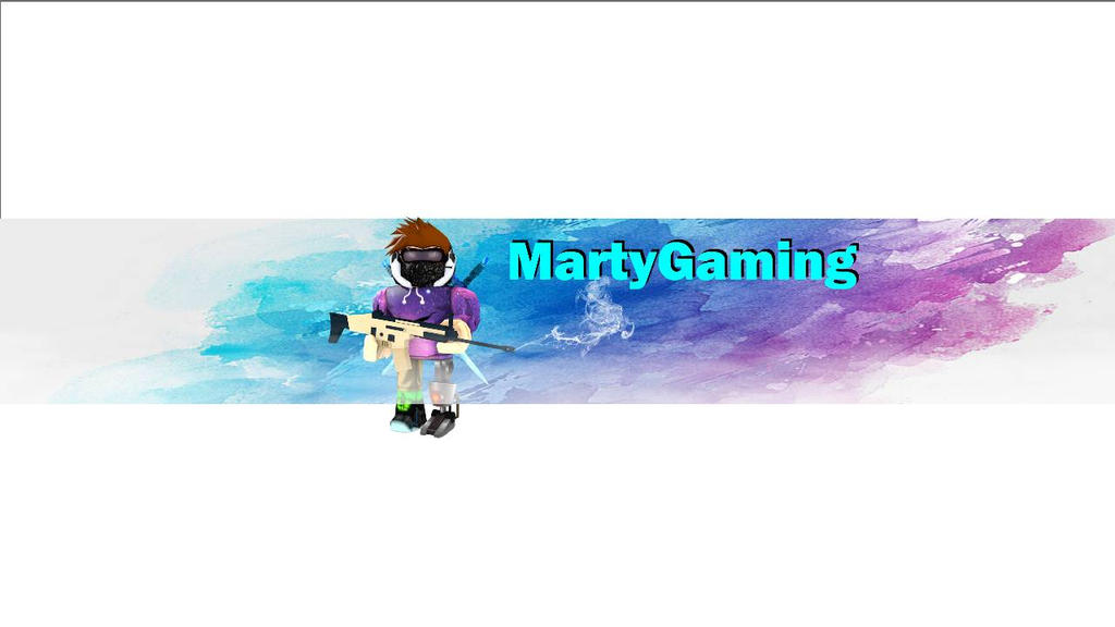 YouTube Banner Roblox GFX by Marty504 on DeviantArt