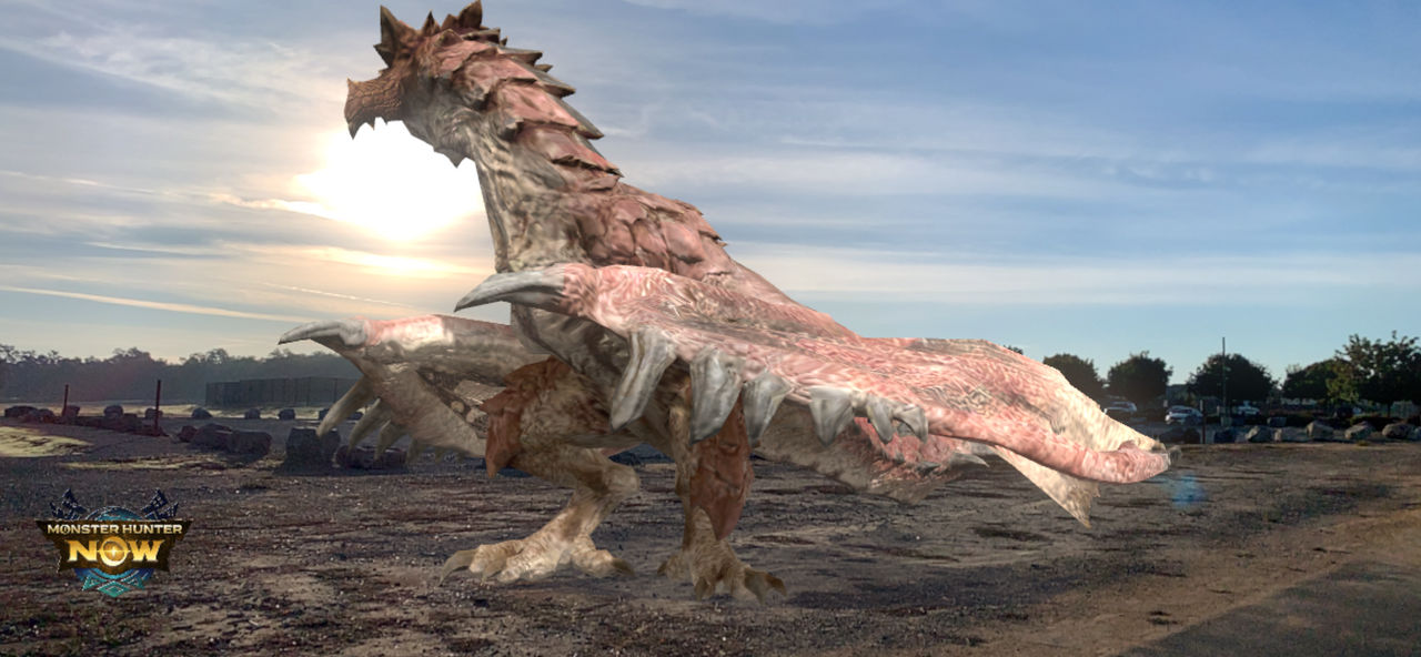 Rathalos Checking The Sunrise by Phaedrolous on DeviantArt