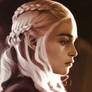 Portrait of Daenerys Targaryen