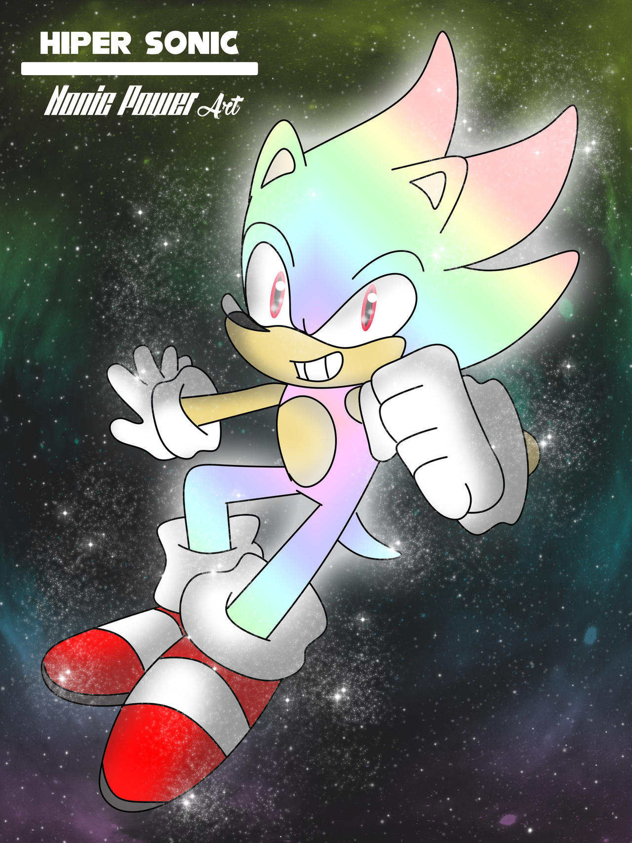 Hyper Sonic is the Coolest Pose! by SonicOnBox on DeviantArt