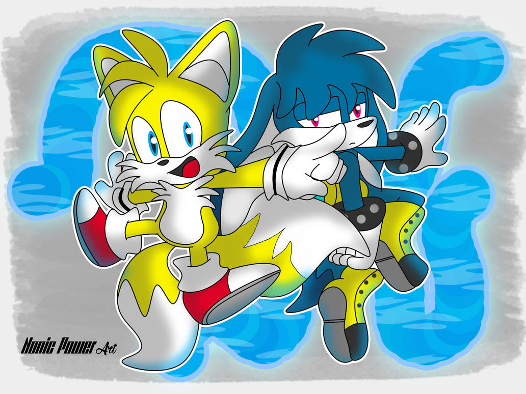 Tails Xkit Tails and Kit by Nonic Power by NonicPower on DeviantArt