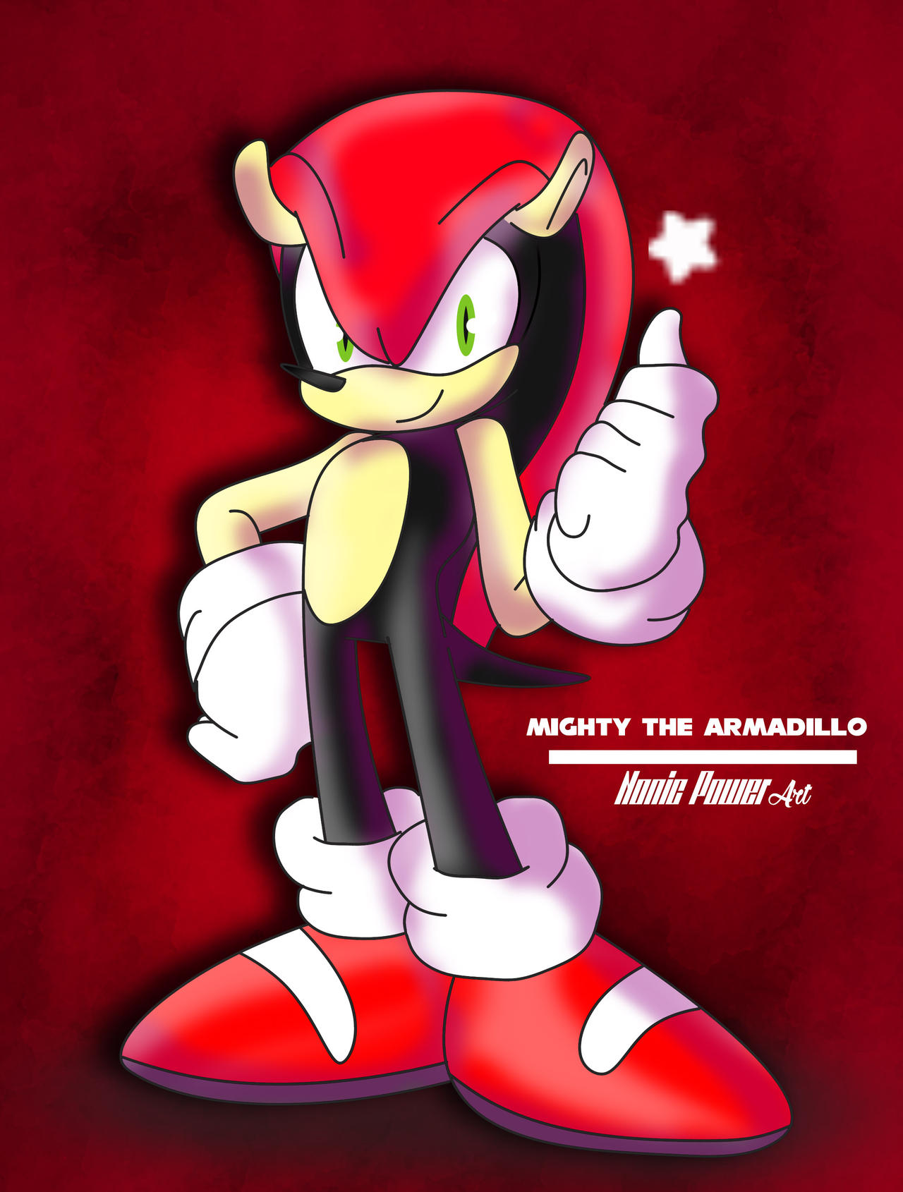 Mighty the Armadillo by BuddytheDuck on Newgrounds