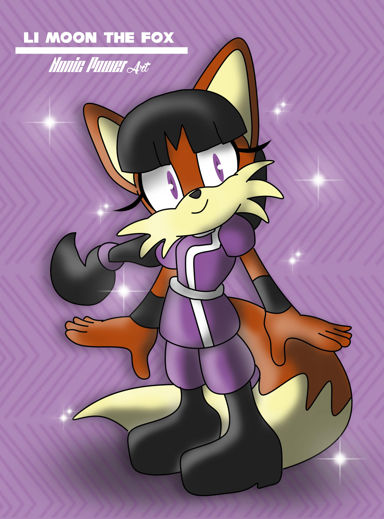 Li Moon the fox by Nonic Power by NonicPower on DeviantArt
