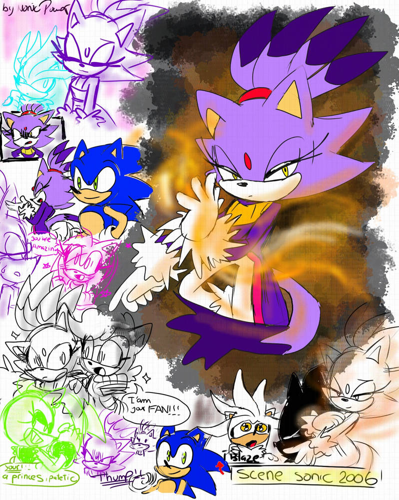 Sketch Page Sonic Frontiers Final Horizon by NP by NonicPower on