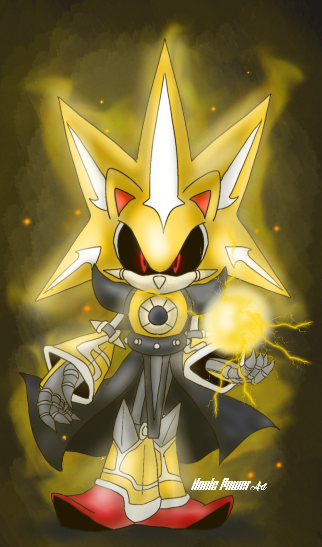 Super Neo Metal Sonic by moodyEquinox on DeviantArt