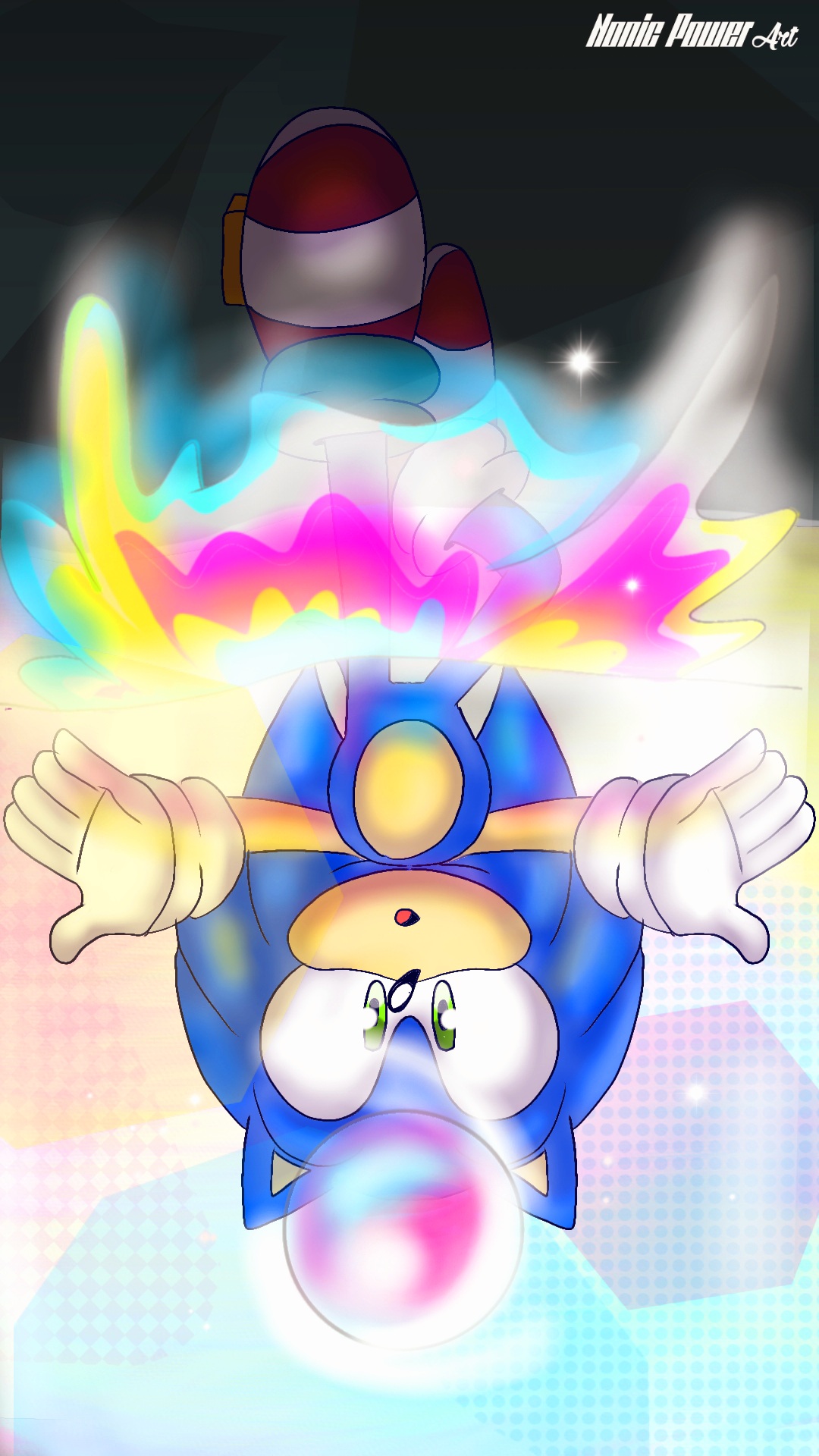 Dark Sonic (Sonic X Redraw) by Sonicgirlfriend65 on DeviantArt