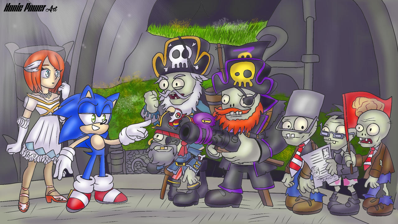 Zombie Power Comm_A zombie battle by Nonic Power by NonicPower on DeviantArt