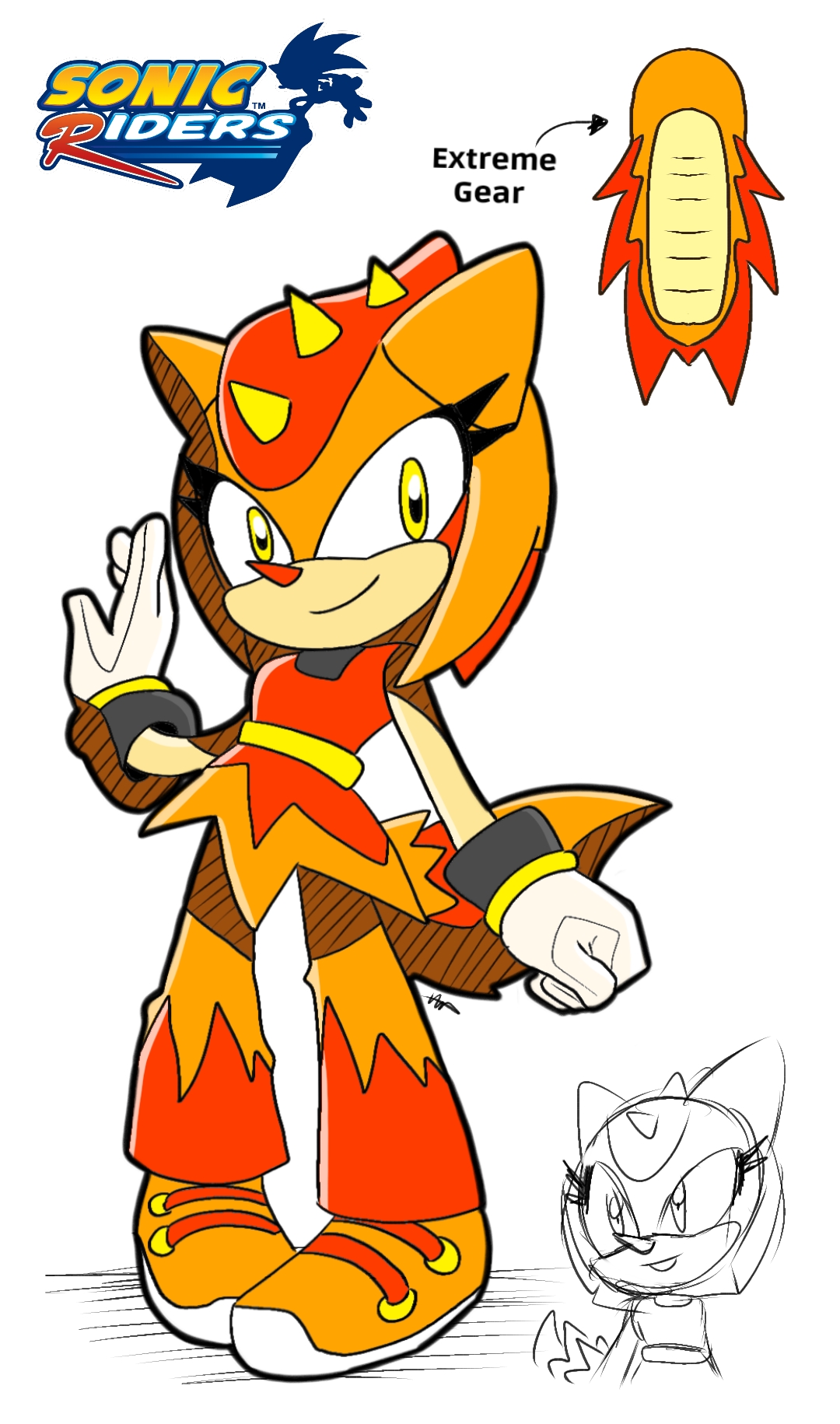 Trip the sungazer in Sonic riders by Nonic Power by NonicPower on ...