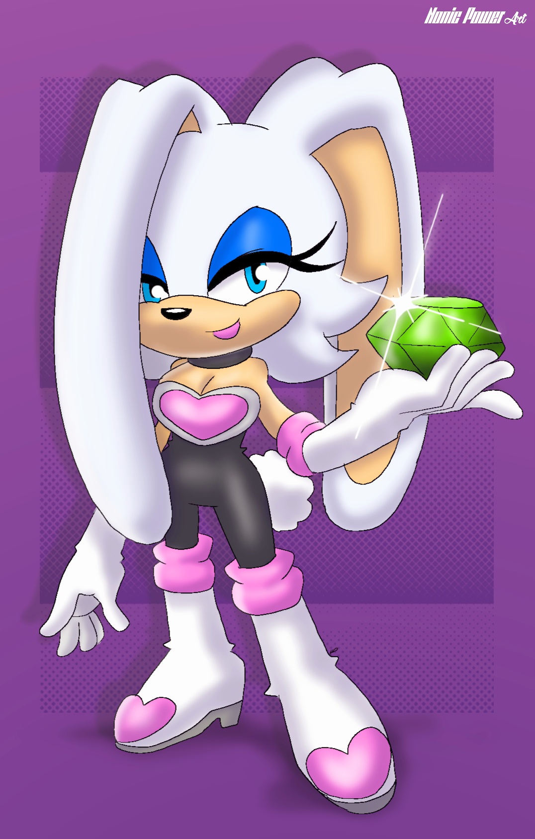 Cream The Rabbit X Rouge Rouge the Rabbit by Nonic Power by NonicPower on DeviantArt