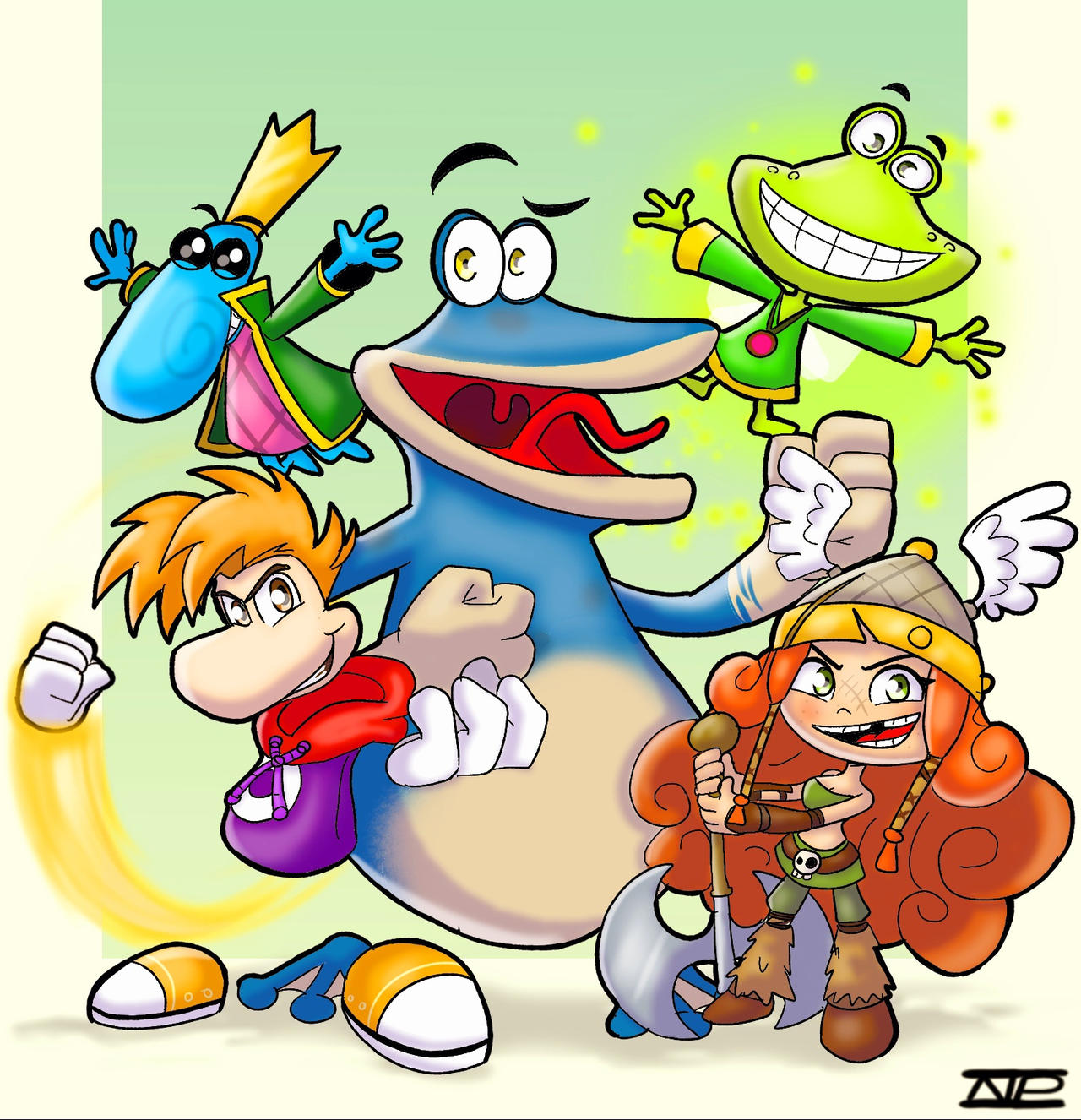 Rayman legends retold by Nonic Power