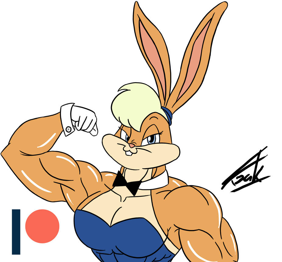 Lola Bunny Muscle (Patreon Exclusive Preview) by Fzak on DeviantArt