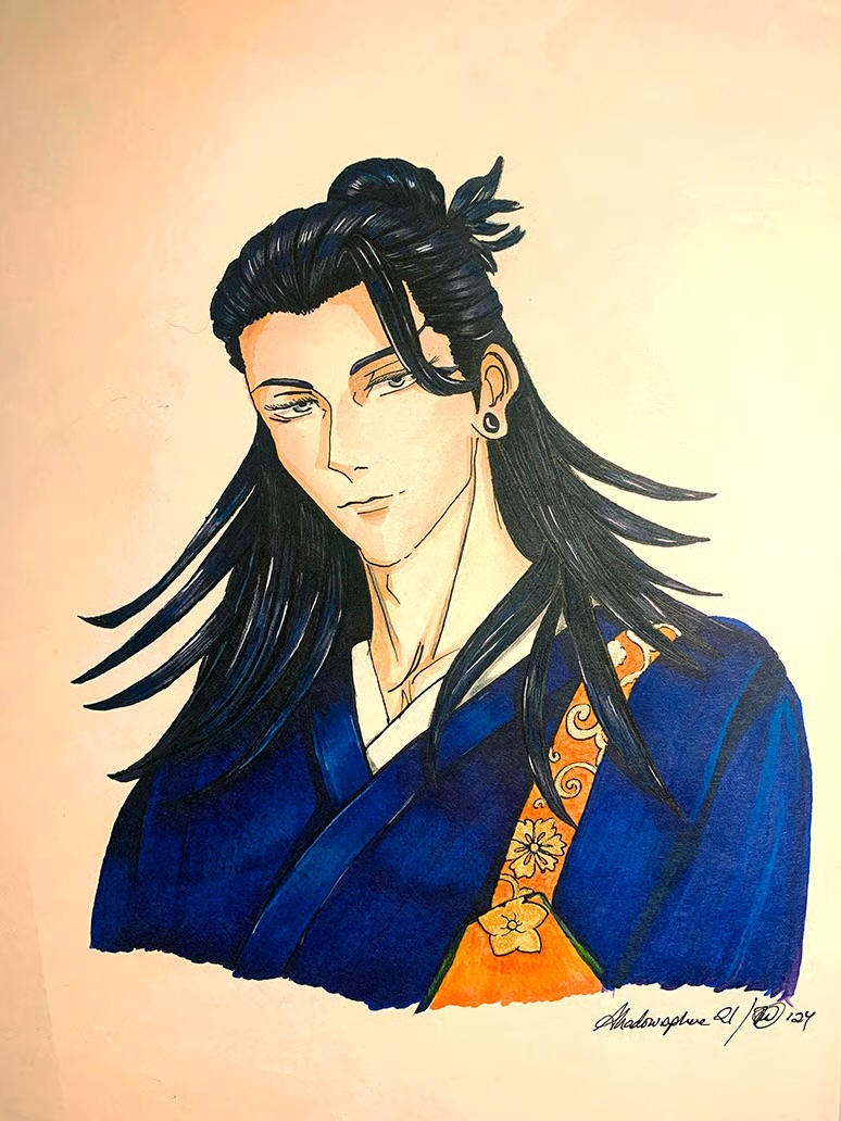 Geto Suguru (Traditional) by shadowsphere21 on DeviantArt