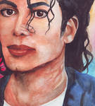 Michael Jackson Watercolour by Meggy-MJJ