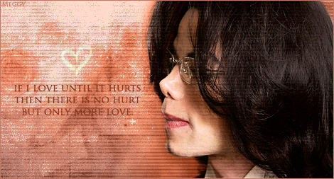 Love until it hurts.