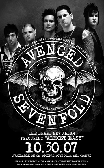 Avenged Sevenfold Flyer