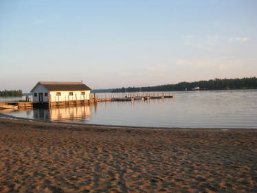 The boathouse